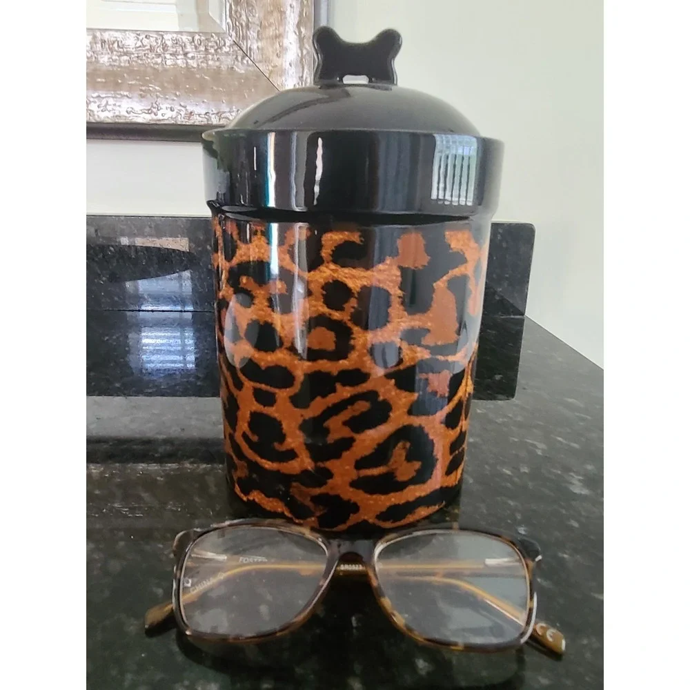 Treat/Food Jar Ceramic For Dogs Or Cats